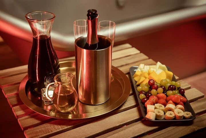 Experiencia en un spa de vino y una cueva de sal