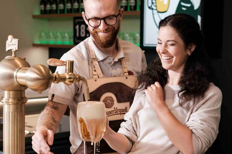 Entrada a Pilsner Urquell, The Original Beer Experience