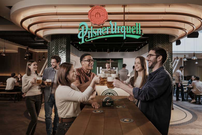 Entrada a Pilsner Urquell, The Original Beer Experience