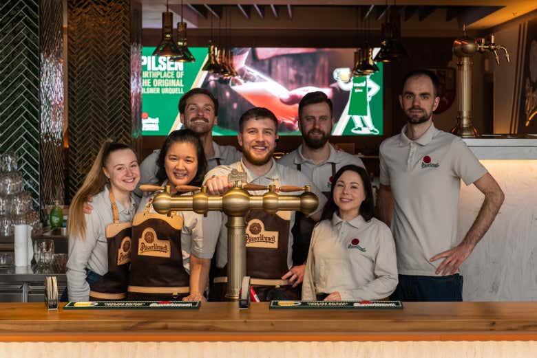 Entrada a Pilsner Urquell, The Original Beer Experience
