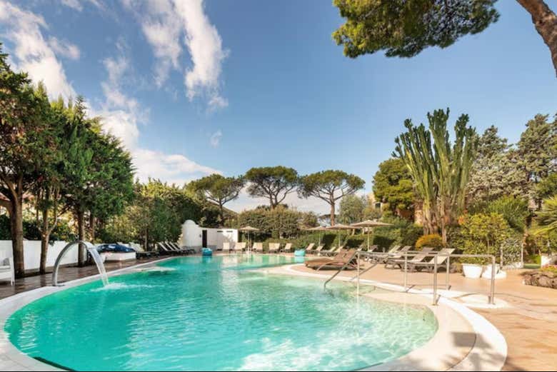 Excursión a unas termas de Ischia