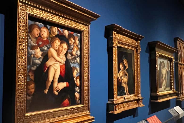 Entrada a la Pinacoteca de Brera con audioguía