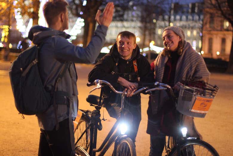 Tour navideño en bicicleta