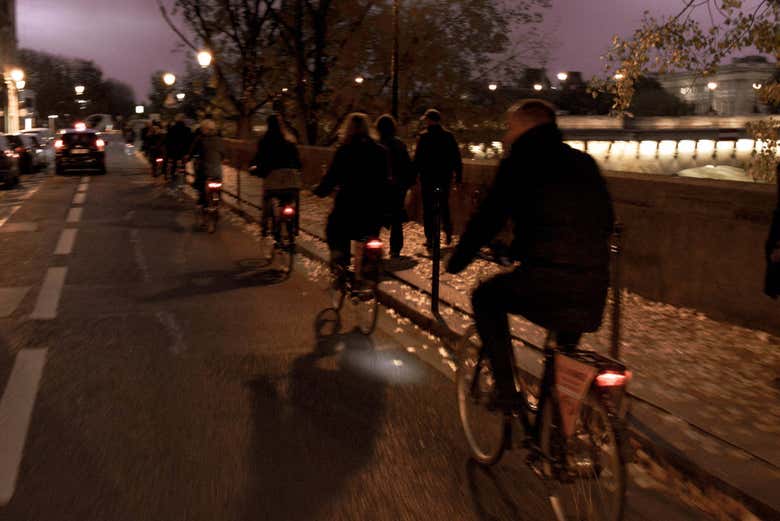 Tour navideño en bicicleta