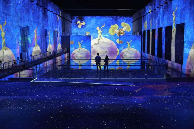 Entrada a Les Bassins des Lumières