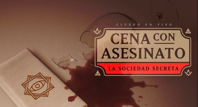 Cena + Cluedo en vivo: la Sociedad Secreta