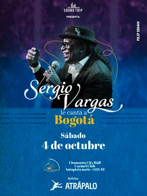 Sergio Vargas le canta a Bogotá
