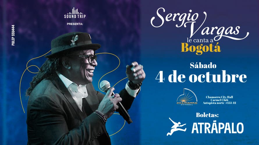 Sergio Vargas le canta a Bogotá