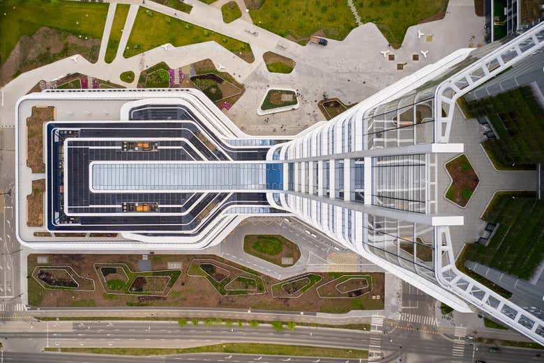 Entrada al mirador MOL SkyDeck