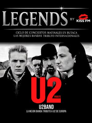 2Band tribut0 a U2: Legends by KISS FM - Madrid