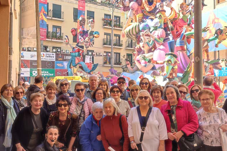 Tour por la Valencia fallera