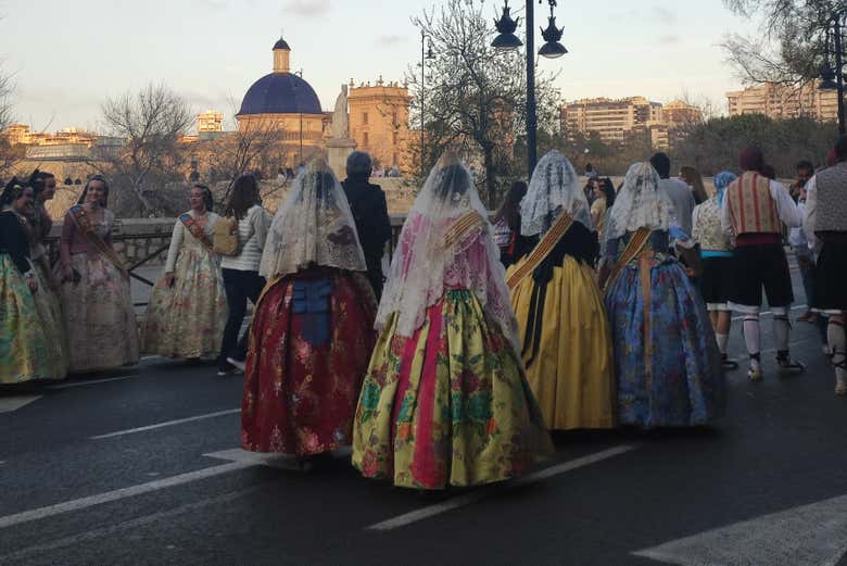 Tour por la Valencia fallera