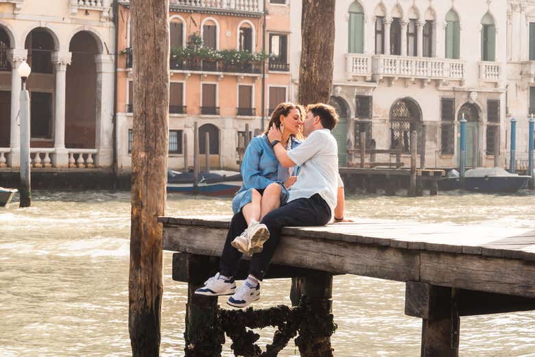 Sesión fotográfica privada en Venecia