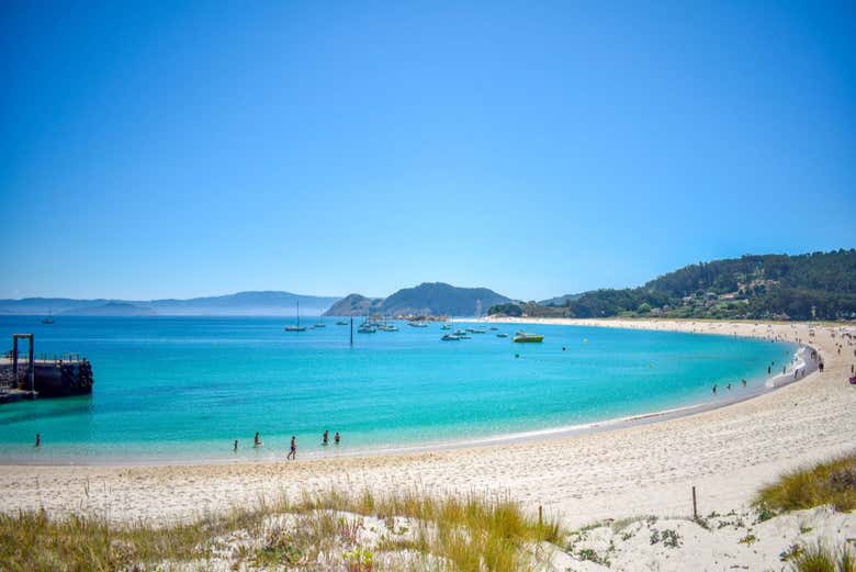 Excursión a las Islas Cíes en velero