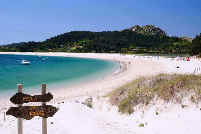Excursión a las Islas Cíes en velero