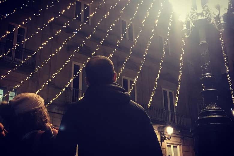 Free tour de las luces de Navidad de Vigo
