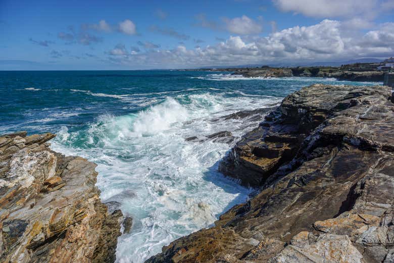 Excursión a la playa de Las Catedrales, Tapia y Rinlo