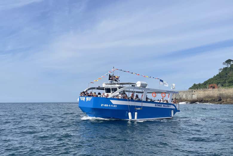 Paseo en barco a la isla de Santa Clara
