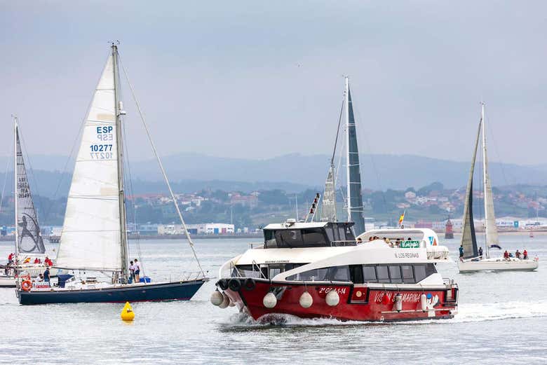 Paseo en barco por la bahía de Santander