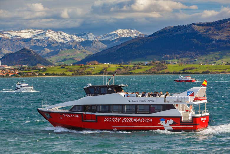 Paseo en barco por la bahía de Santander