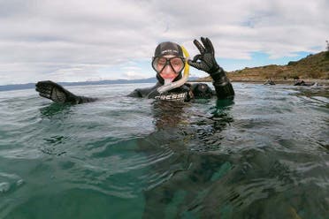 Snorkel en el Canal Beagle