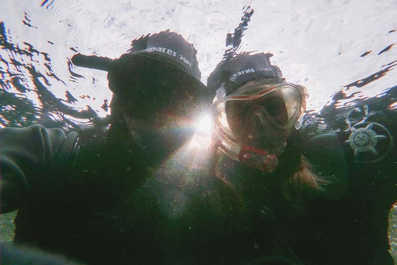Snorkel en el Canal Beagle