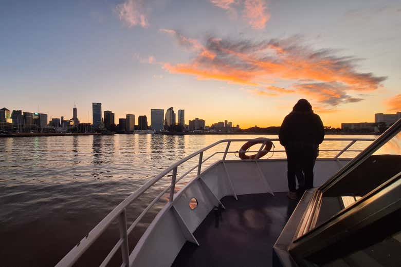 Paseo en barco por el Río de la Plata hasta La Boca