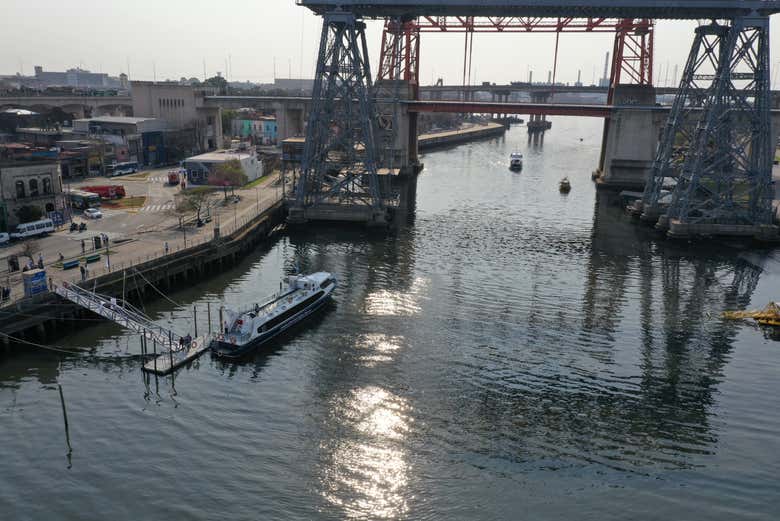 Paseo en barco por el Río de la Plata hasta La Boca