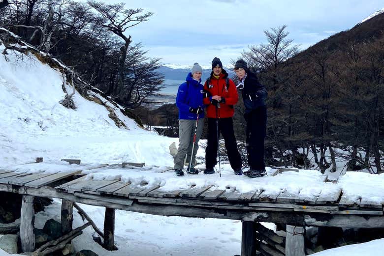 Trekking por el glaciar Martial