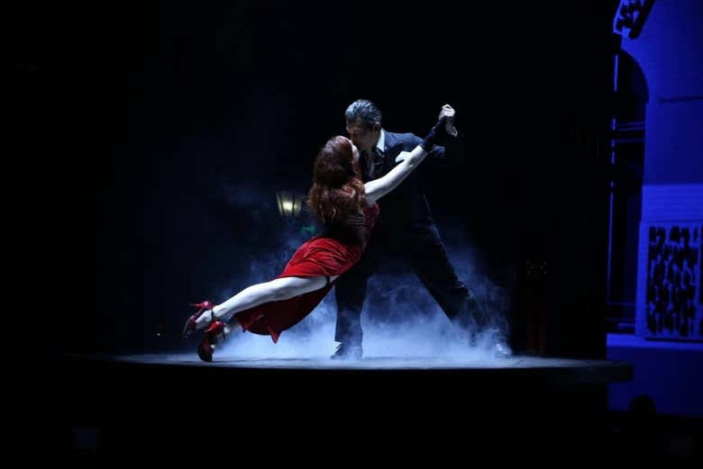 Espectáculo en Señor Tango