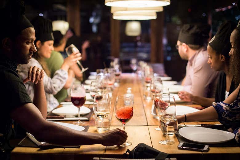 Cena en The Argentine Experience
