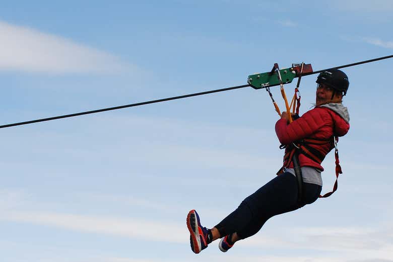 Trekking o tirolina en los Balcones de El Calafate