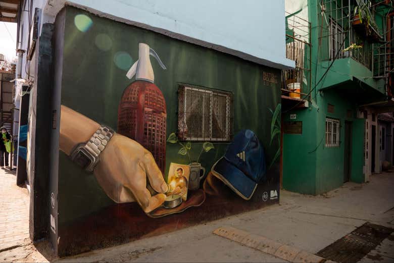 Tour de arte urbano por el barrio Mugica