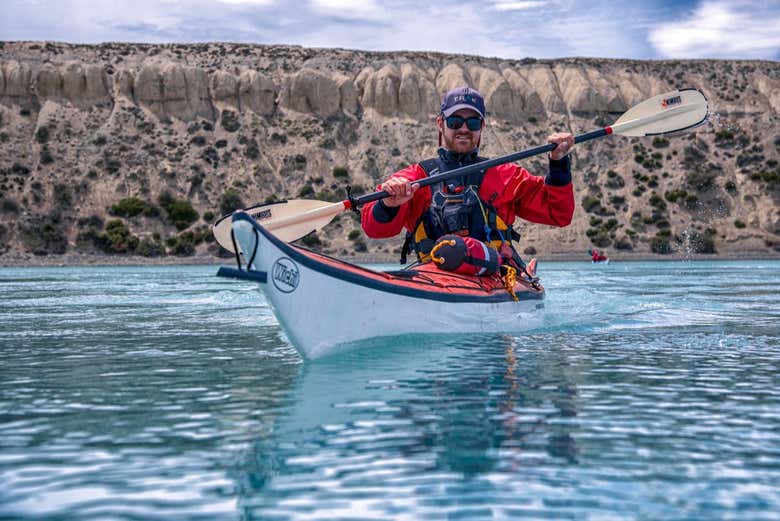 Tour en kayak por el río Santa Cruz