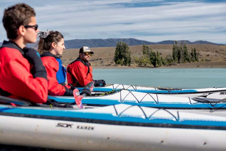 Tour en kayak por el río Santa Cruz