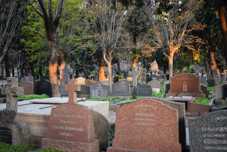Tour por el Cementerio Británico