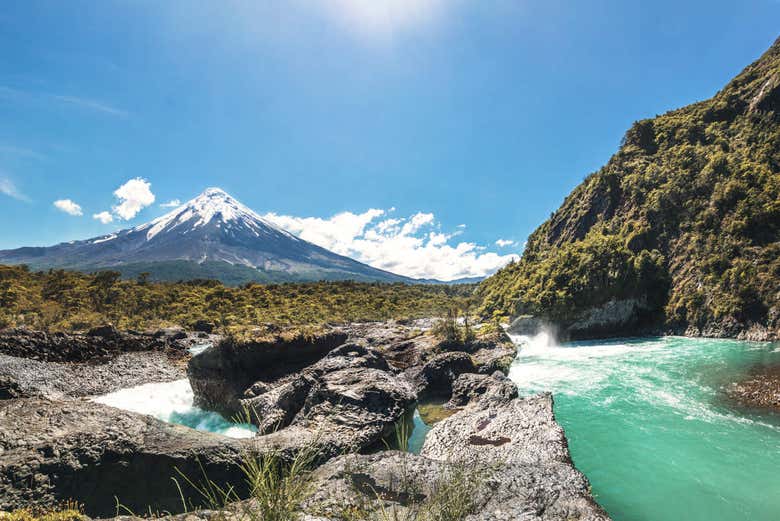 Cruce andino por los lagos de la cordillera de los Andes