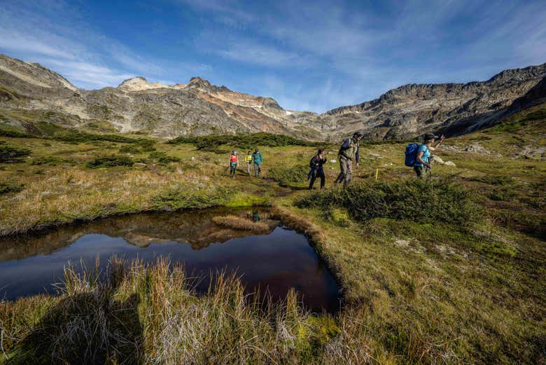 Trekking por la Laguna Turquesa y el Monte Carbajal
