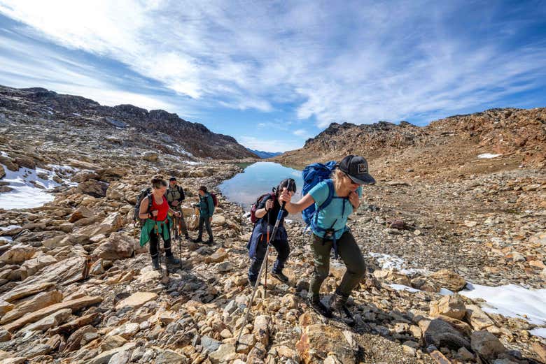 Trekking por la Laguna Turquesa y el Monte Carbajal