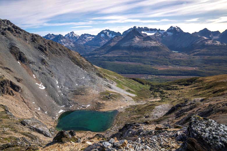 Trekking por la Laguna Turquesa y el Monte Carbajal
