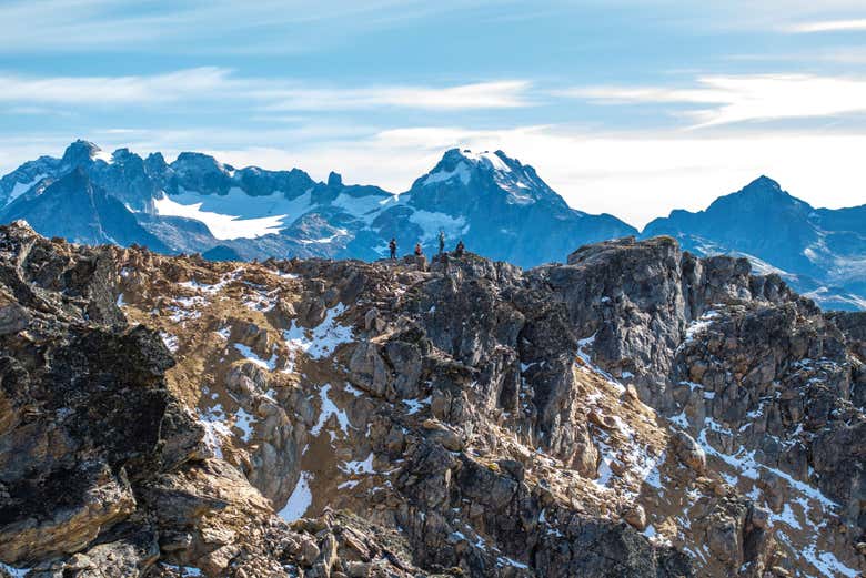 Trekking por la Laguna Turquesa y el Monte Carbajal