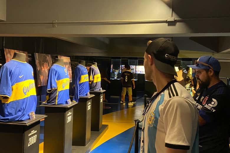 Tour del fútbol, Boca Juniors y River Plate