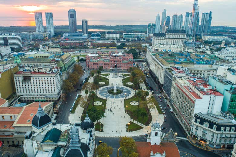 Paseo privado en helicóptero por Buenos Aires