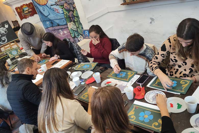 Tour privado de fileteado porteño por el barrio de San Telmo