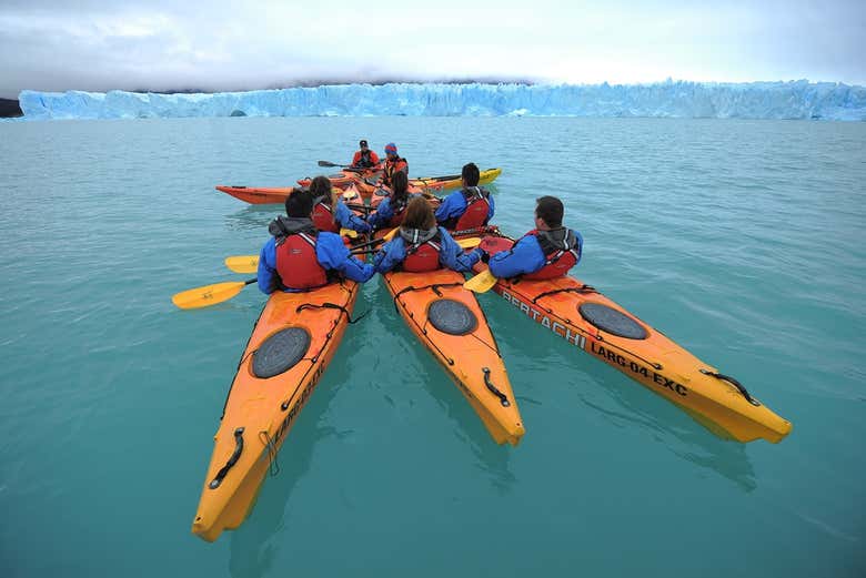 Tour en kayak por el glaciar Perito Moreno