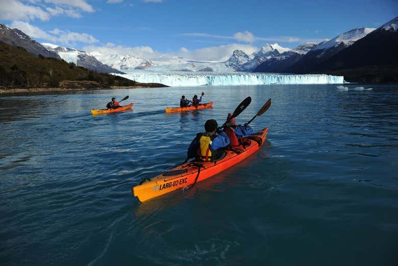 Tour en kayak por el glaciar Perito Moreno