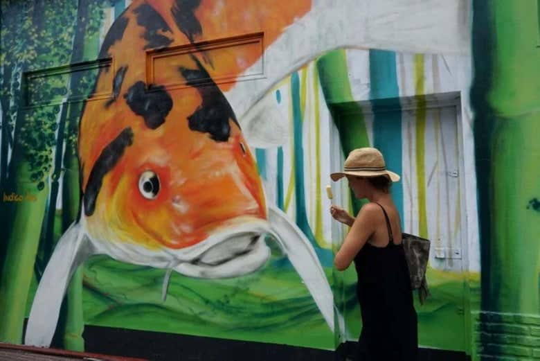 Tour por el Barrio Chino y el parque Barrancas de Belgrano