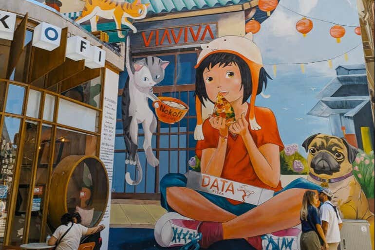 Tour por el Barrio Chino y el parque Barrancas de Belgrano