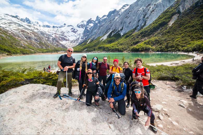 Trekking de 2 días hasta el glaciar Ojo del Albino