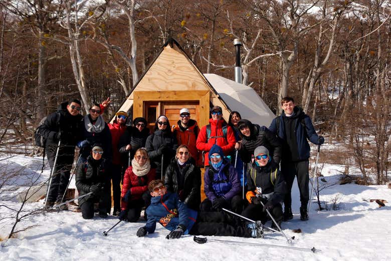 Trekking de 2 días hasta el glaciar Ojo del Albino
